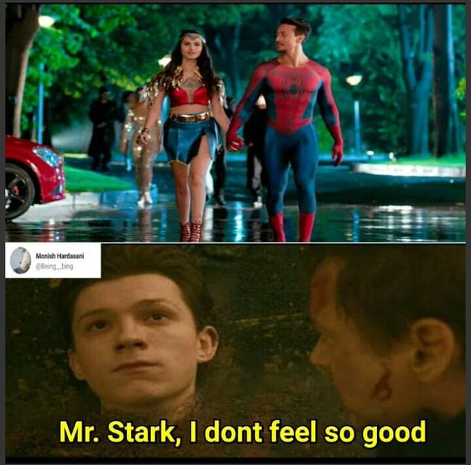 Bollywood presents to you The DC and Marvel Crossover...that you have waited to see all your life !! - meme