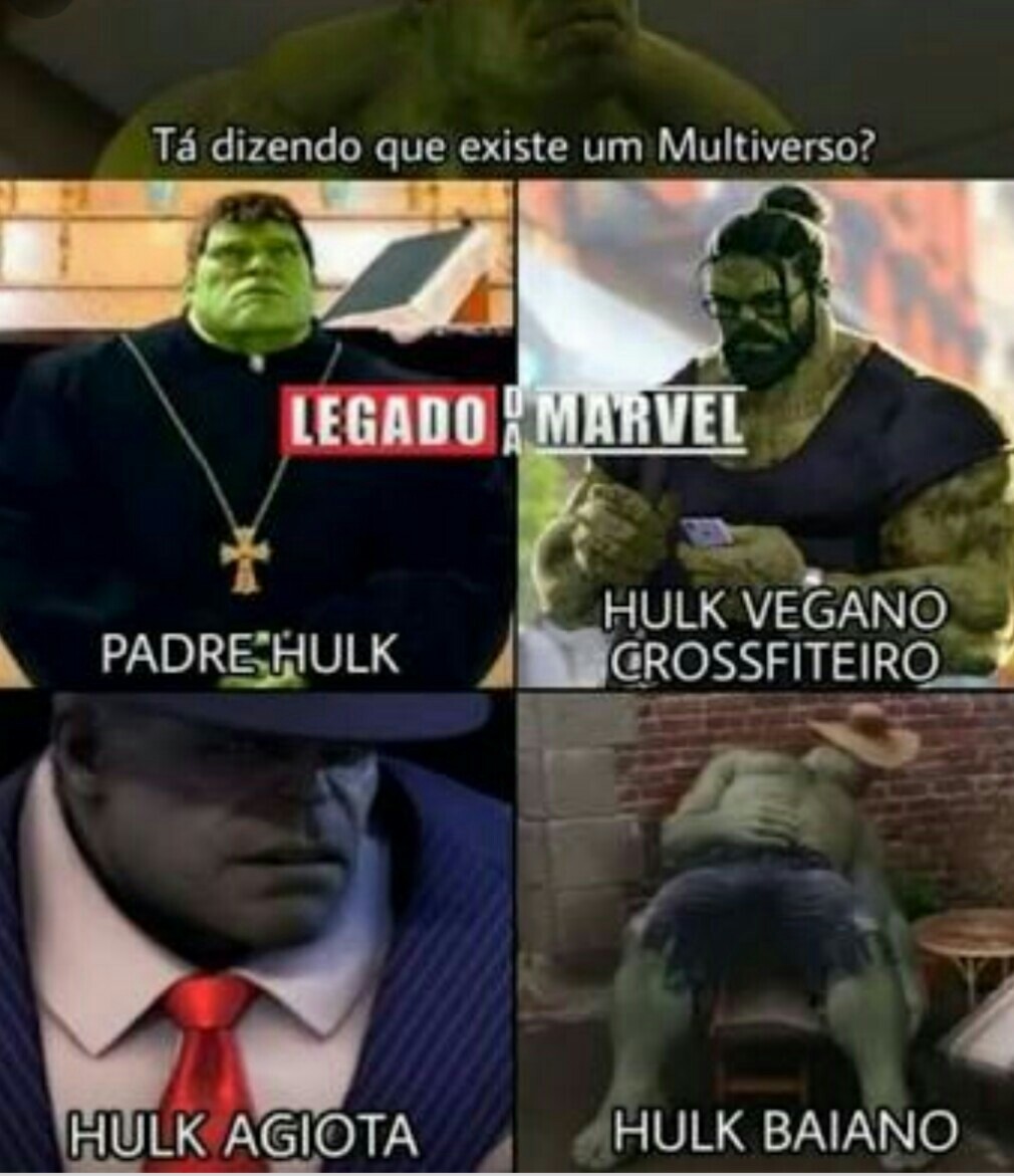 Hulk rebaixado - meme