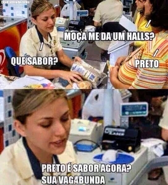 Halls preto - meme