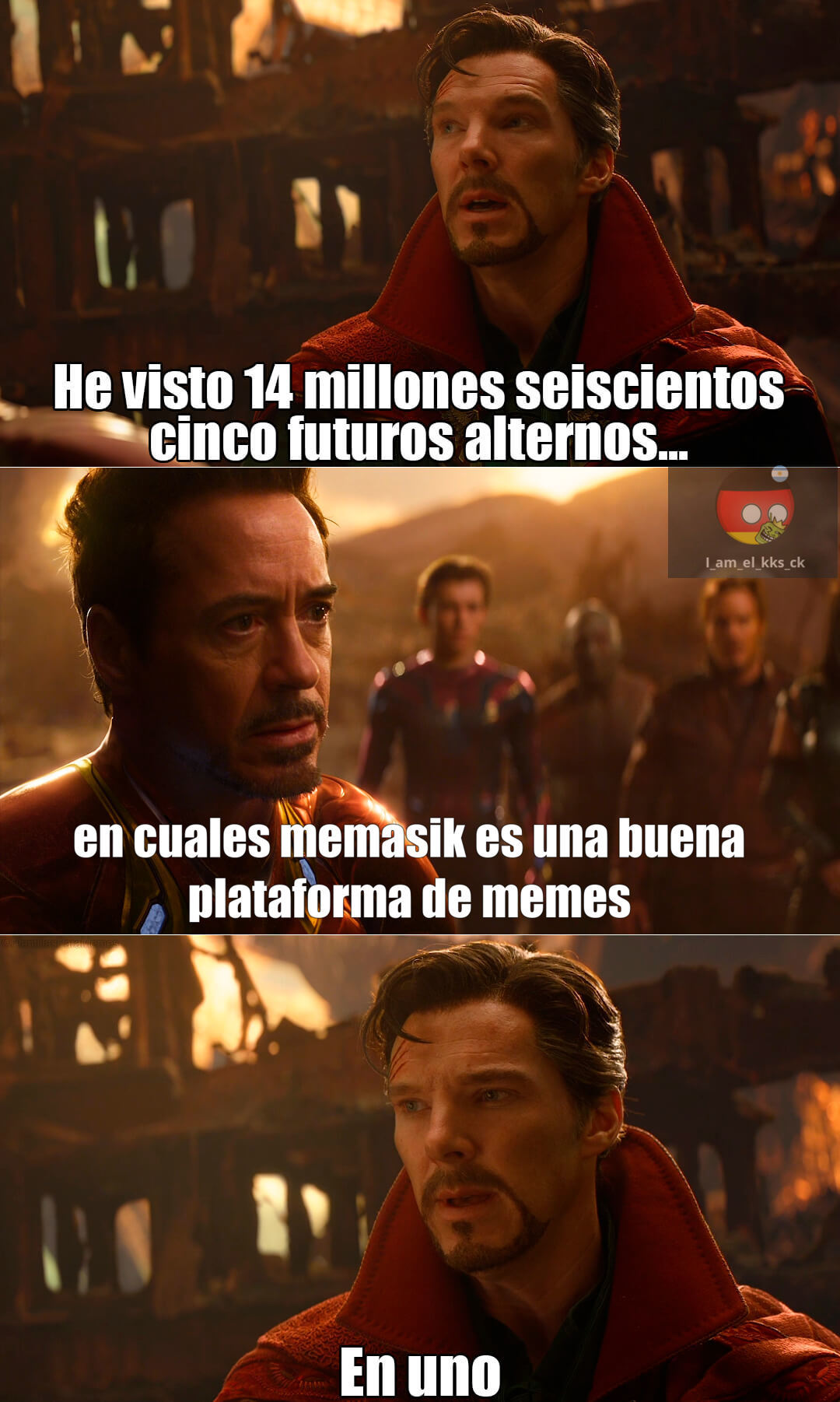 Top memes de avengers endgame en español :) Memedroid