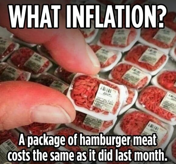 Shrinkflation - meme