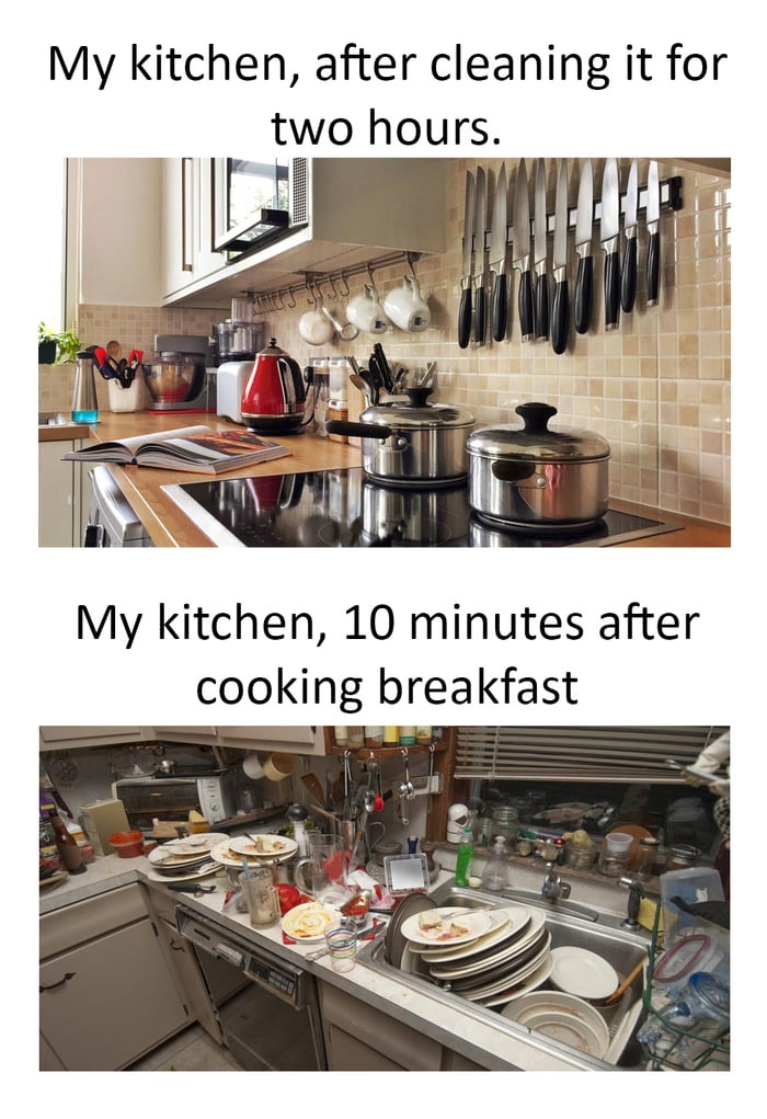 It's not the same kitchen but why not? - meme