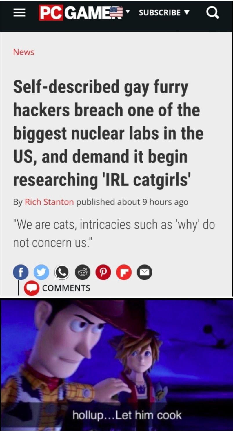 Gay furry hackers' breach nuclear lab, demand it create catgirls