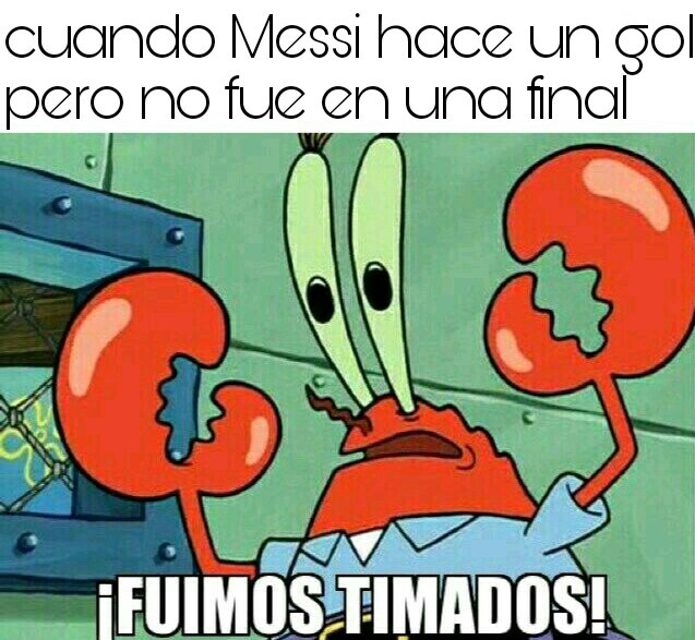 Messi por favor - meme