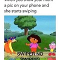 Swiper no swiping!