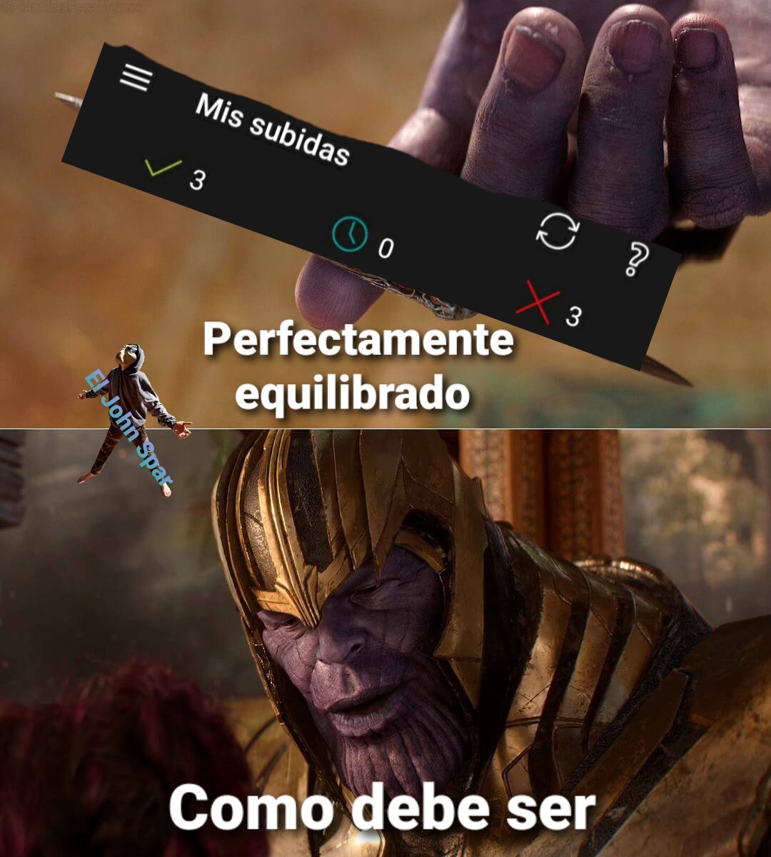 Perfección - meme