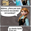 Elsa sin poderes