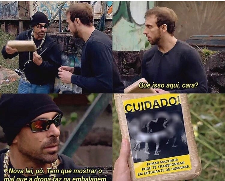 Pelo menos aqui tem pouco shitpost - Meme by Aranoyas :) Memedroid