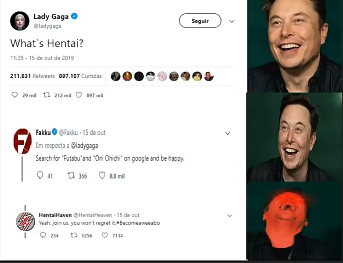 Elon is a man of culture - meme
