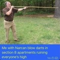 Narcan darts