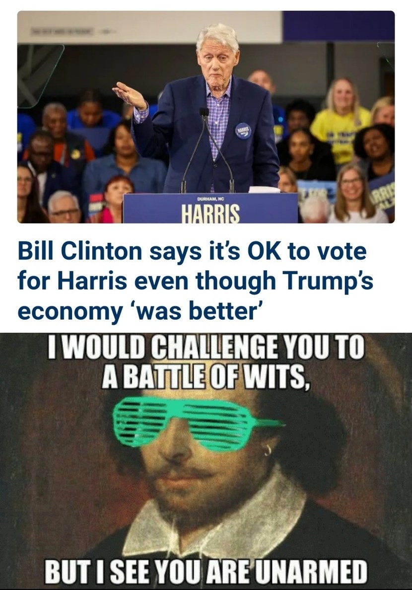 Harris has nothing to offer except human sacrifice - meme