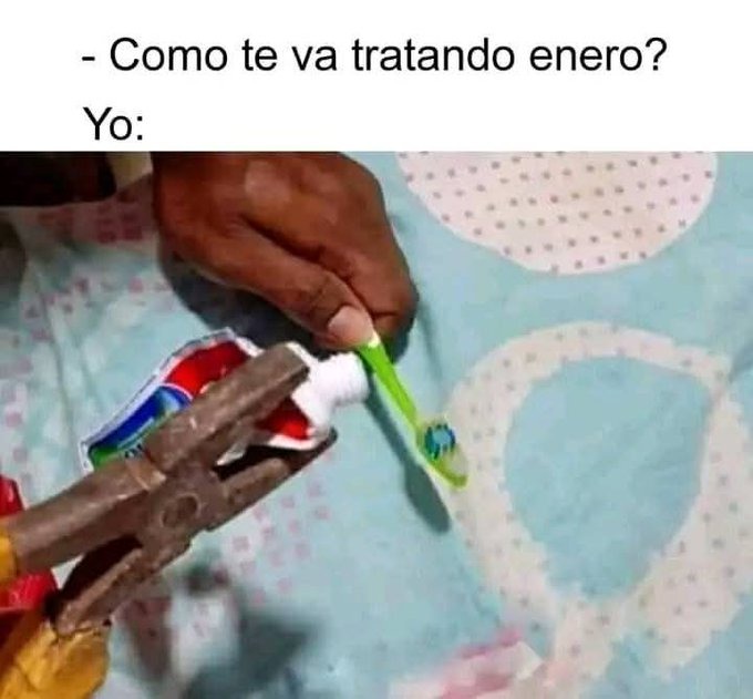 Enero de ahorros - meme