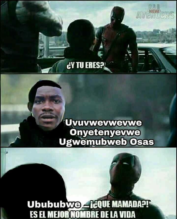 Uvuvwevwevwe Onyetenyewe Ugwemubweb Ossas - meme