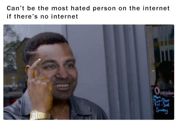 Bye net neutrality :/ - meme