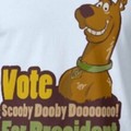 Biscoitos Scooby para quem votar nele