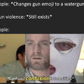 Apple changes gun emoji to a watergun