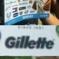 Gillette blades shaving Rats, looks like an old Chinese hag