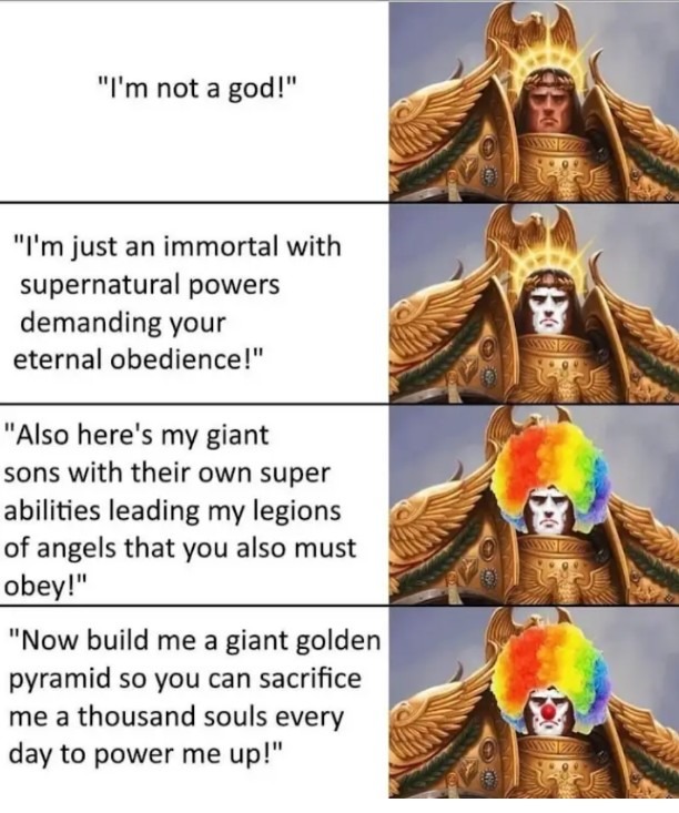Horus did nothing wrong - meme