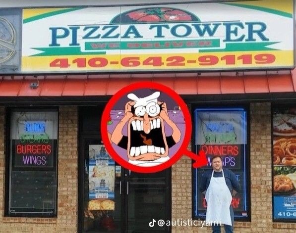 Otra referencia (casualmente estoy comiendo pizza) - meme