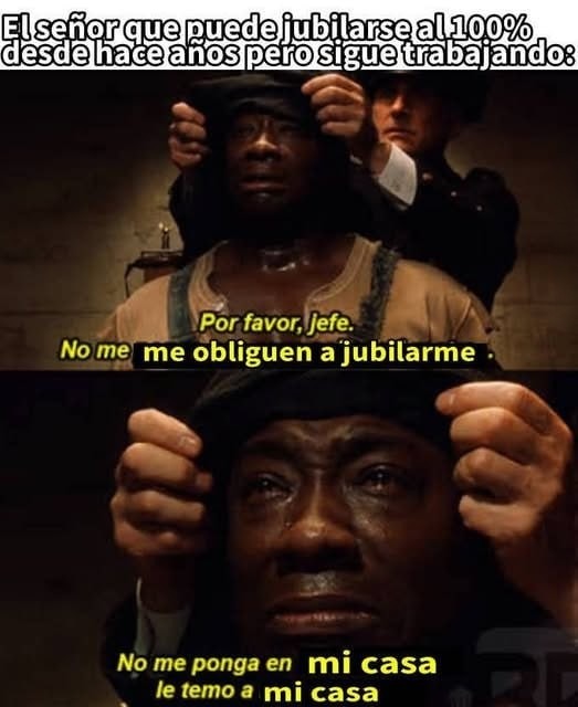 miedo a casa - meme