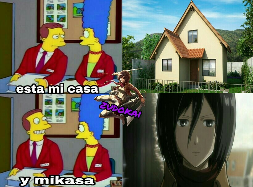 Mikasa god - meme