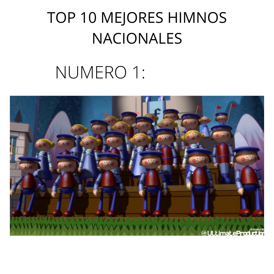 TOP 10 MEJORES HIMNOS NACIONALES - meme