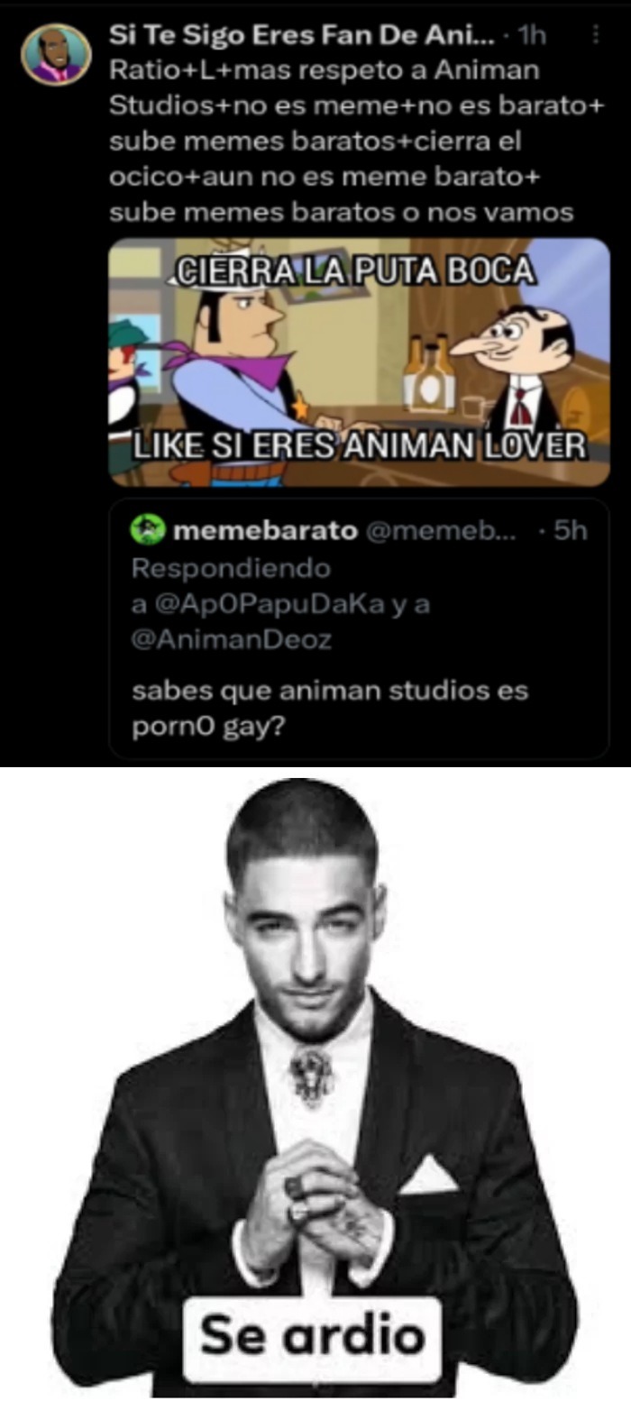 Se ardió el fan de amierdan studios - meme