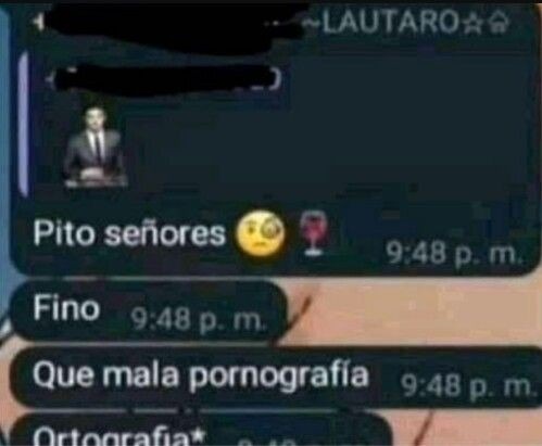 Pito señores - meme