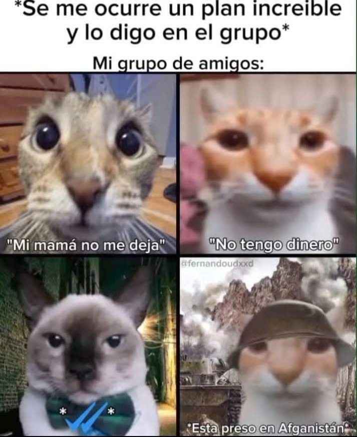 Siempre pasa el 4 :"( - meme