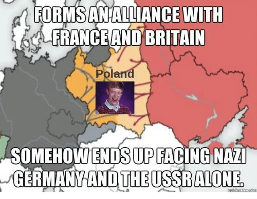 Bad Luck Poland - meme