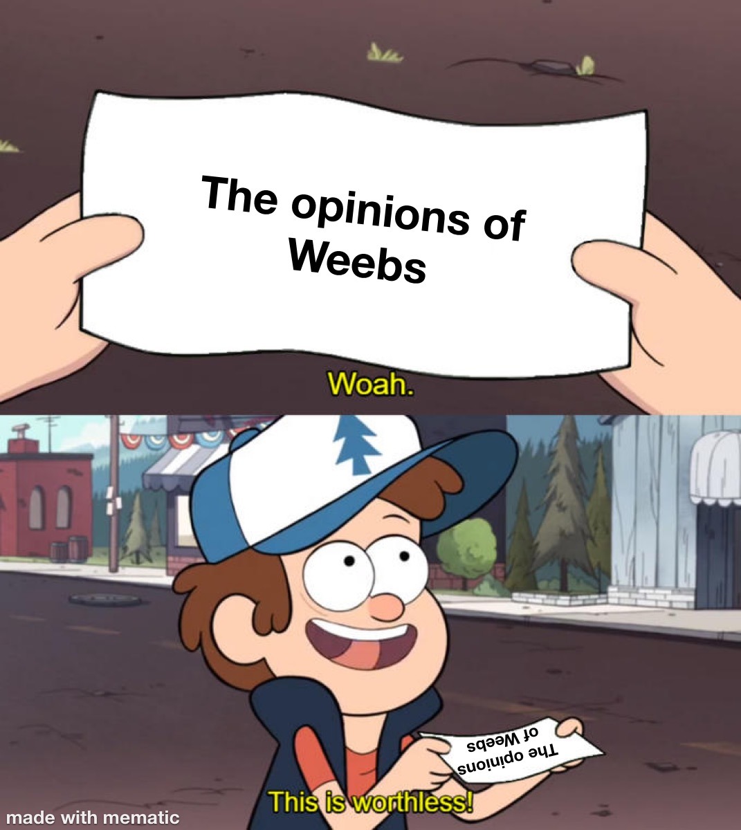 Weebs suck - meme