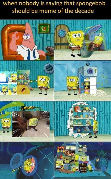 Spongebob, the best meme template ever