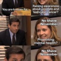 No shave November be like