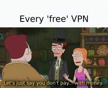 Free VPN - meme