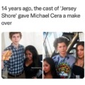 Jersey Shore make over to Michael Cera