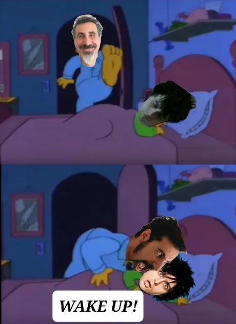 Despierten al de Green Day - meme