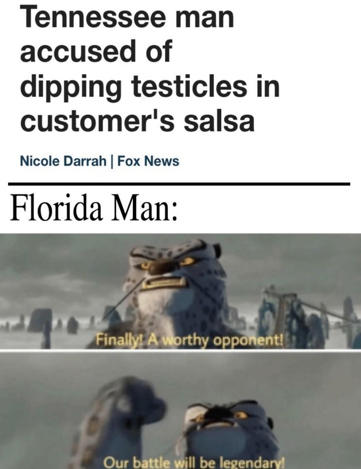 Florida vs Tennessee - meme