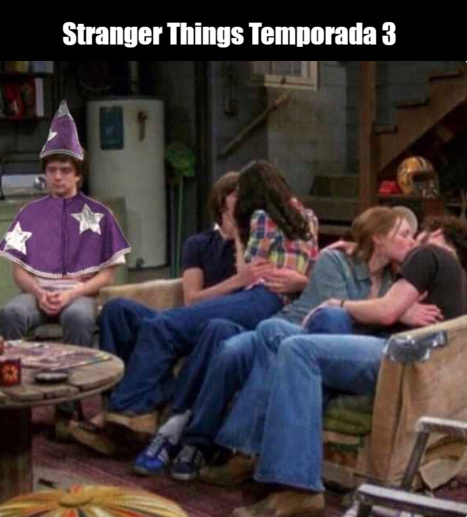 Stranger Things T3 - meme