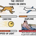 fastest things on earth