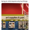 What being an artist requires