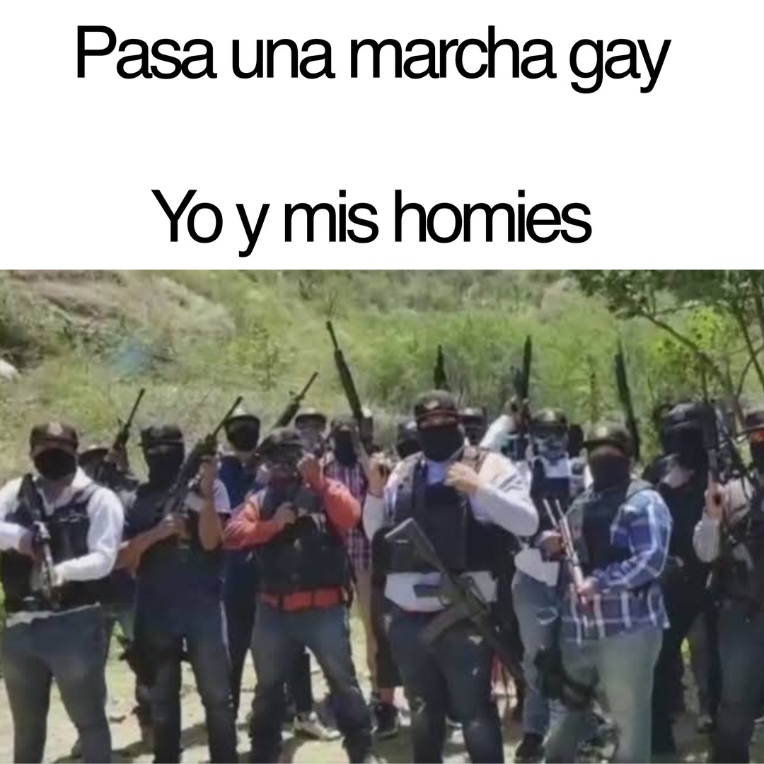 El título se fue a equipar armas para una masacre en una marcha gay - meme