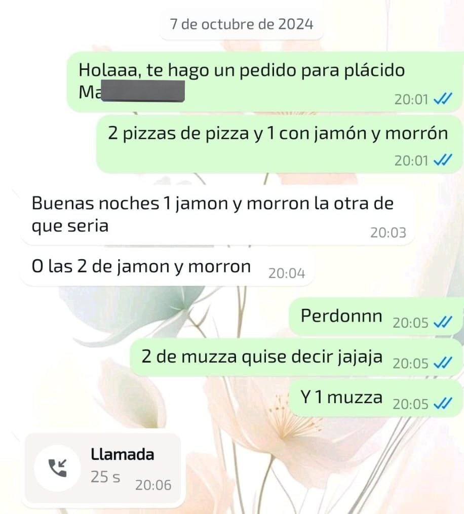 Cuando pedís pizza y terminás filosofando con el pizzero - meme
