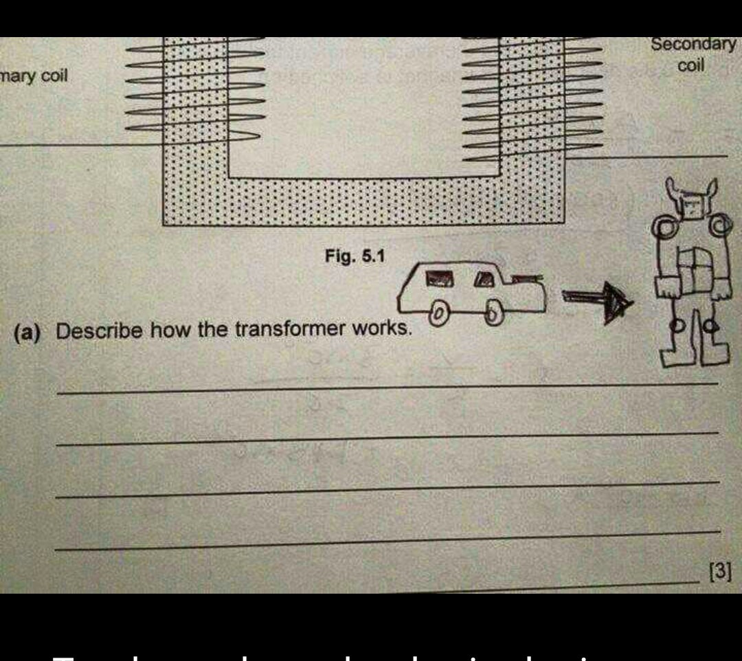 This is how transformers work - meme