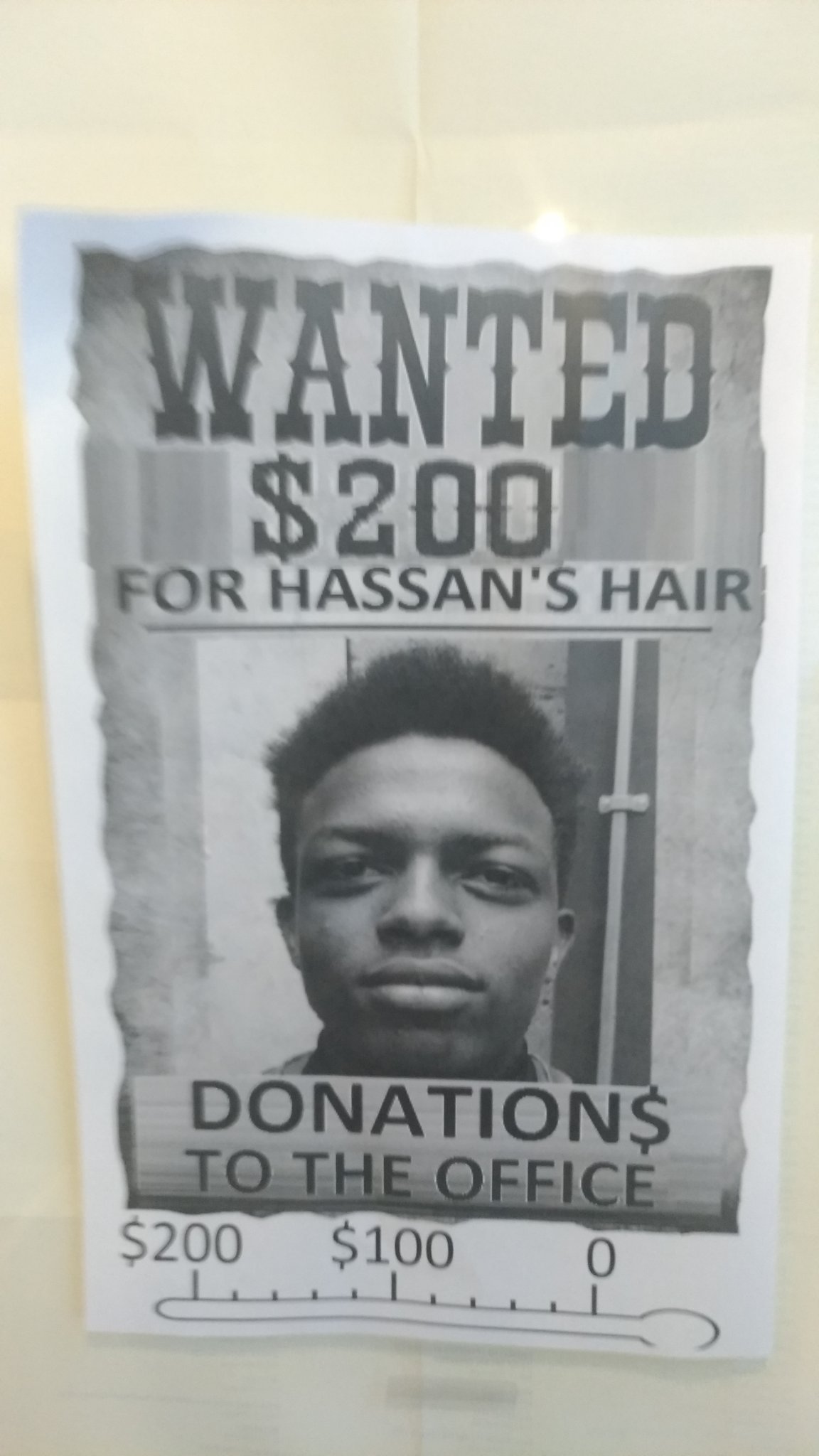 Hassan is a black guy at my high school - meme
