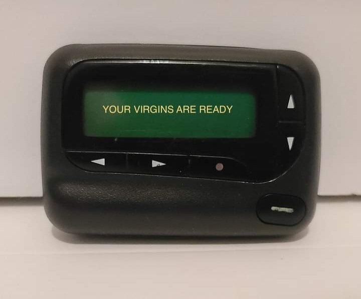 The last message they saw on their pagers - meme