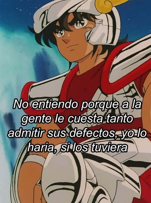 Admitir defectos, ¿por qué cuesta tanto? Yo también los tengo, pero... #Yolo - meme