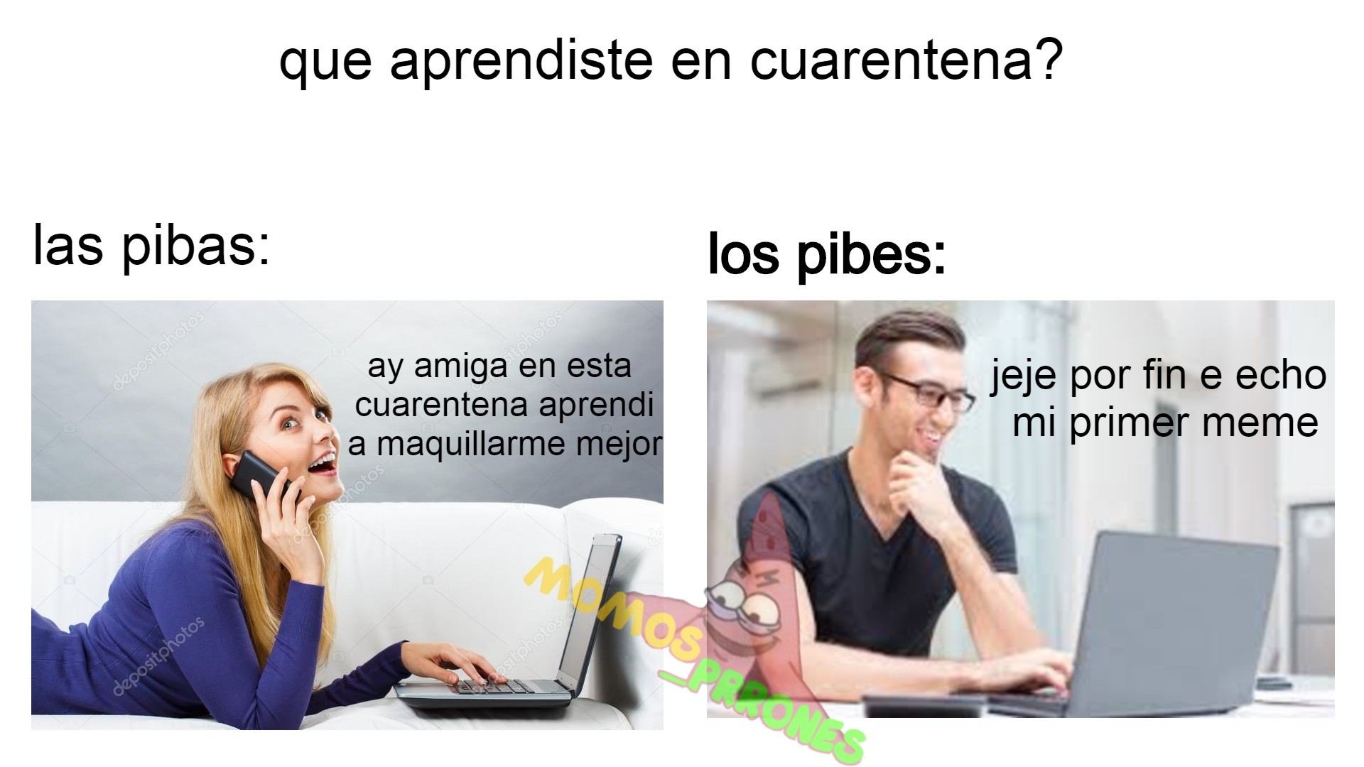 no se ofendan las pibas por favor es solo humor - meme