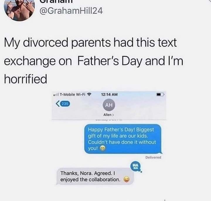 Divorce meme...