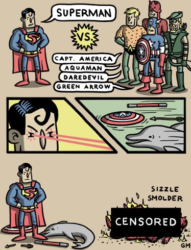 simplemente superman - meme