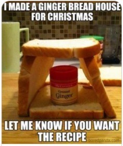 Gingerbread house - meme